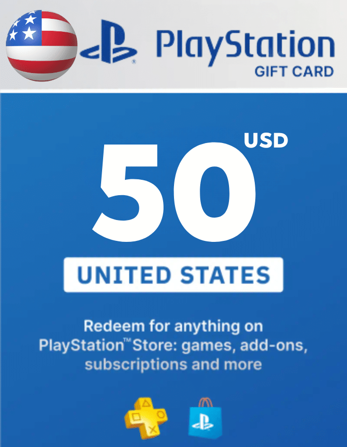 10 (4) Tarjeta PSN de $50 (Solo para cuentas de EE. UU.) - Imagen 1