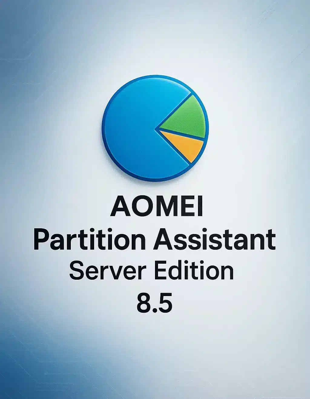 AOMEI Partition Assistant Server Edition 8.5 AOMEI Partition Assistant Server Edition 8.5 - Old Version for Windows Perpetual / Unlimited PCs - Imagen 1
