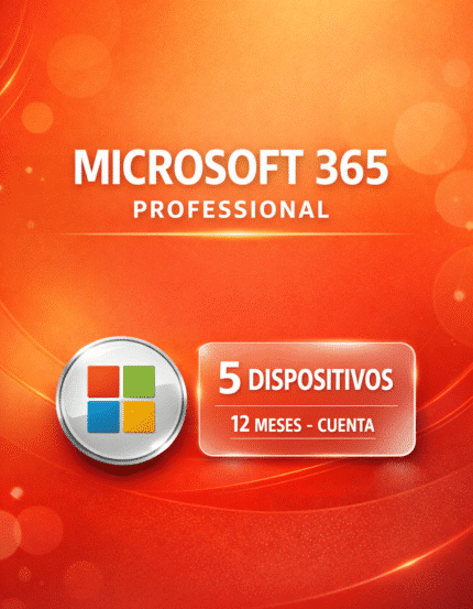 office 365 Professional 5 equipos -12 meses (cuenta)