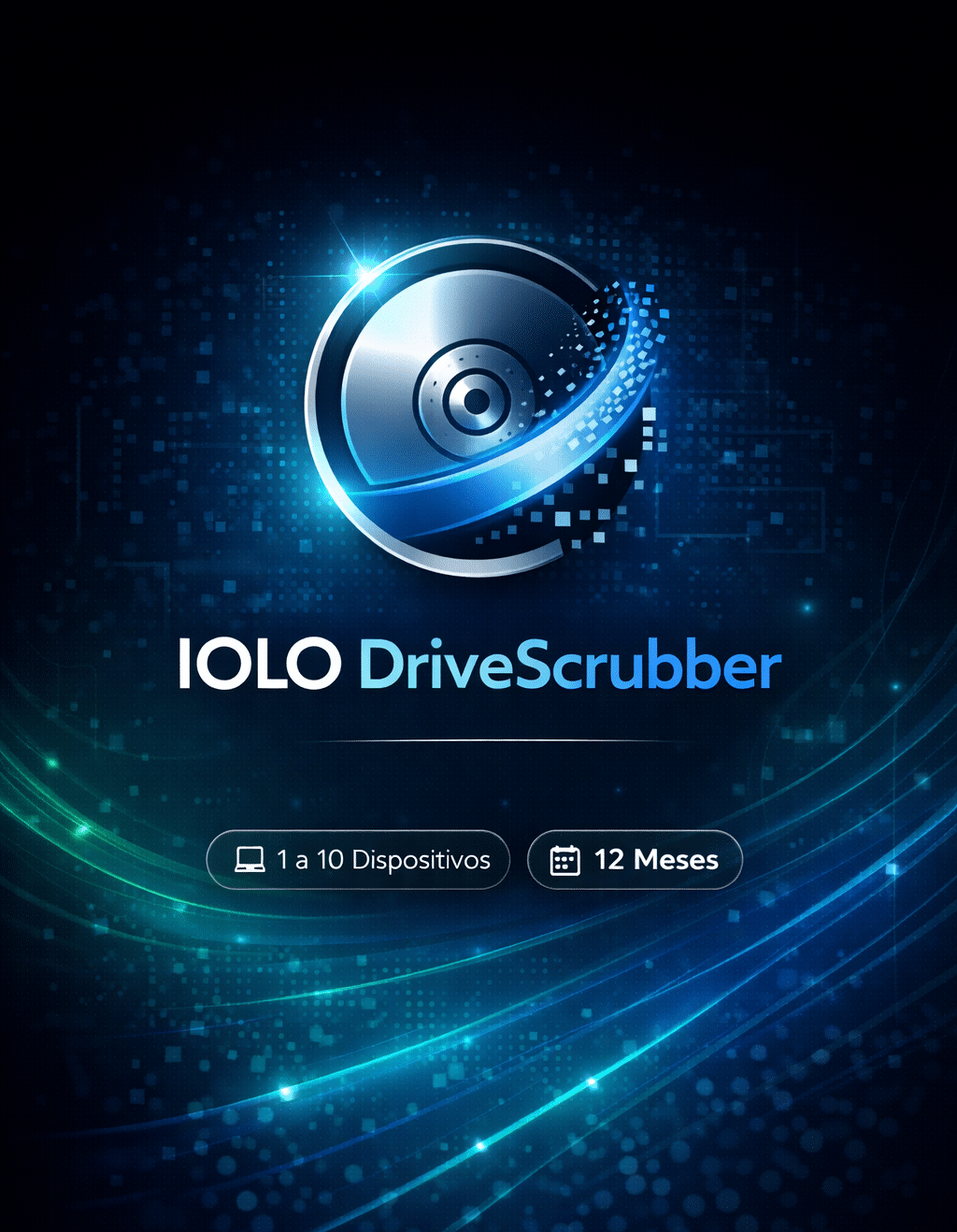 25f9b54a-a4d6-4975-aa2a-d547ad4fb934 IOLO DriveScrubber — 12 Meses — 1 a 10 Dispositivos (Licencia digital) - Imagen 1