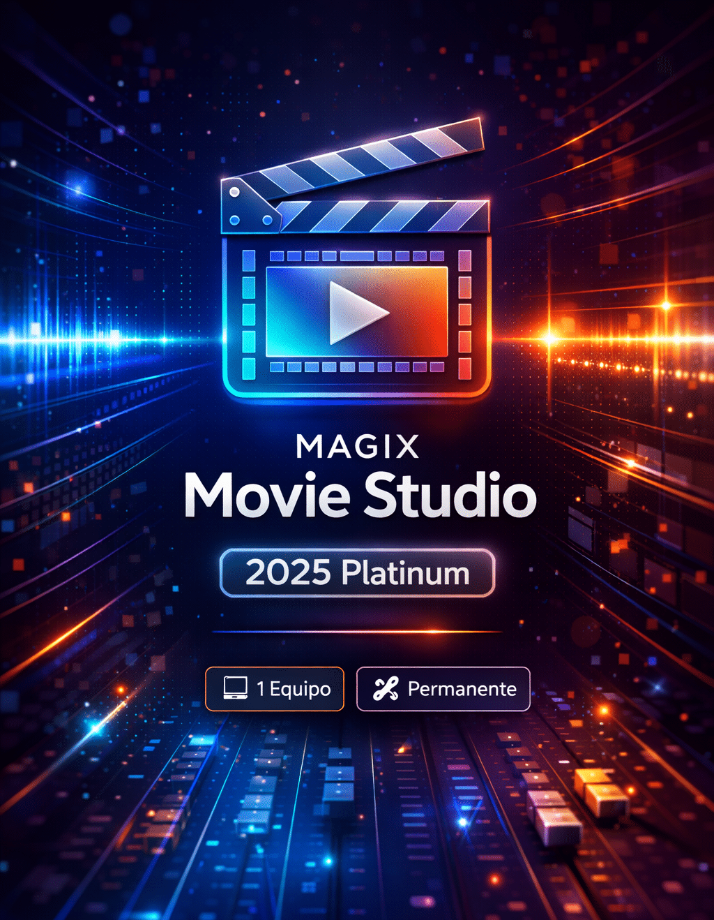 30b84bbc-f171-4819-82bf-2e2d23a2d9cf MAGIX Movie Studio 2025 Platinum — Permanente — 1 Equipo (Licencia digital) - Imagen 1