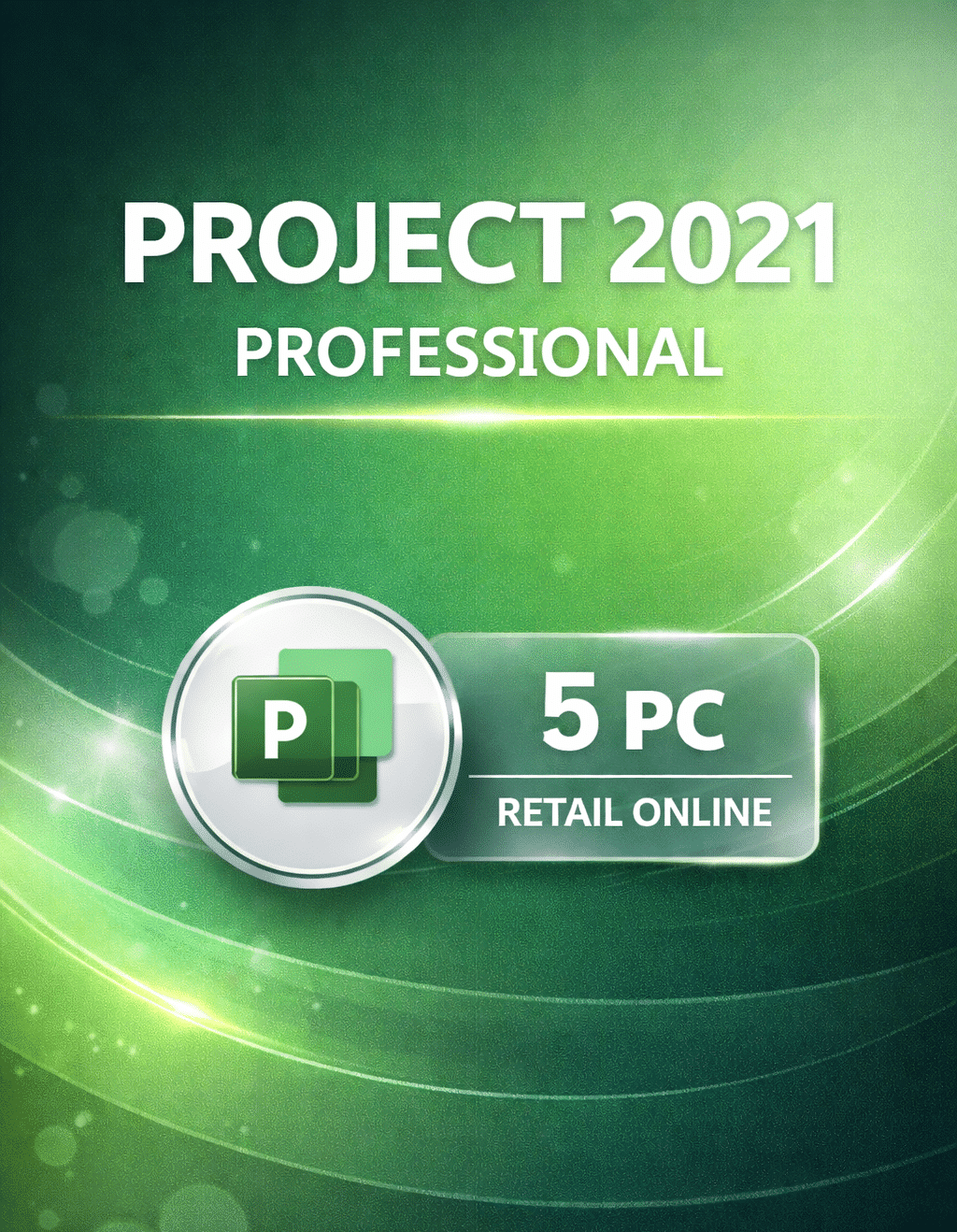 85a134cb-d169-48ae-94fe-c2983584ff90 Microsoft Project 2021 Professional — Retail Online — 5 PC (Licencia digital) - Imagen 1