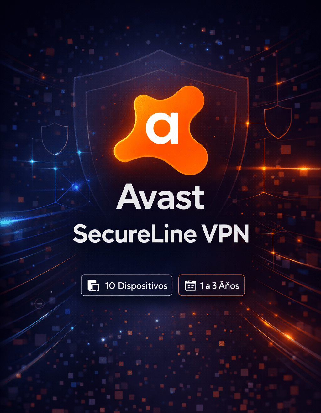 9ec80ed4-9397-495c-9e2d-1c6e1ce883fb Avast SecureLine VPN — 10 Dispositivos — 1 a 3 Años (Licencia digital) - Imagen 1