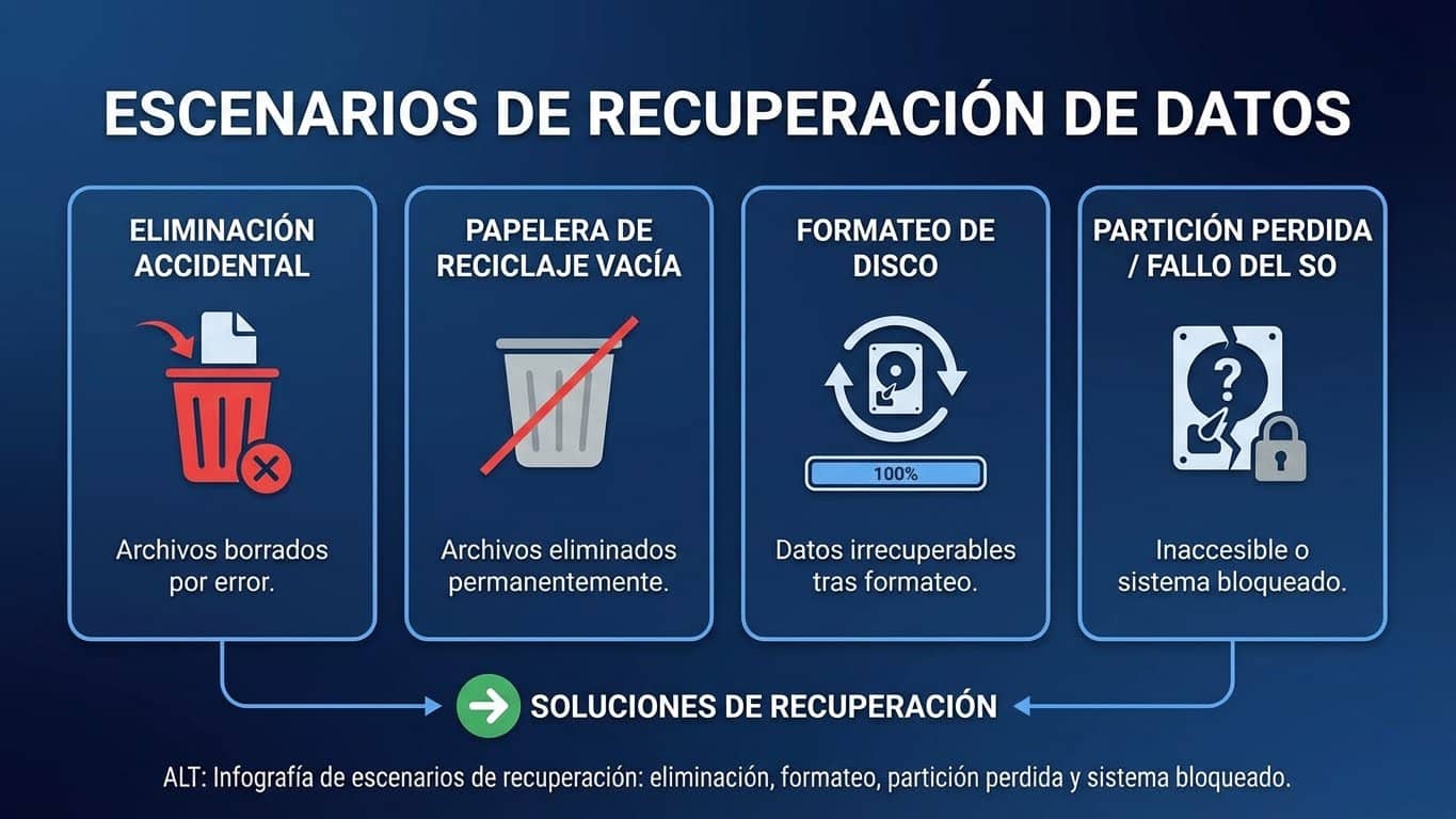 Pantalla de escaneo y vista previa de archivos recuperables en EaseUS Data Recovery Wizard Pro