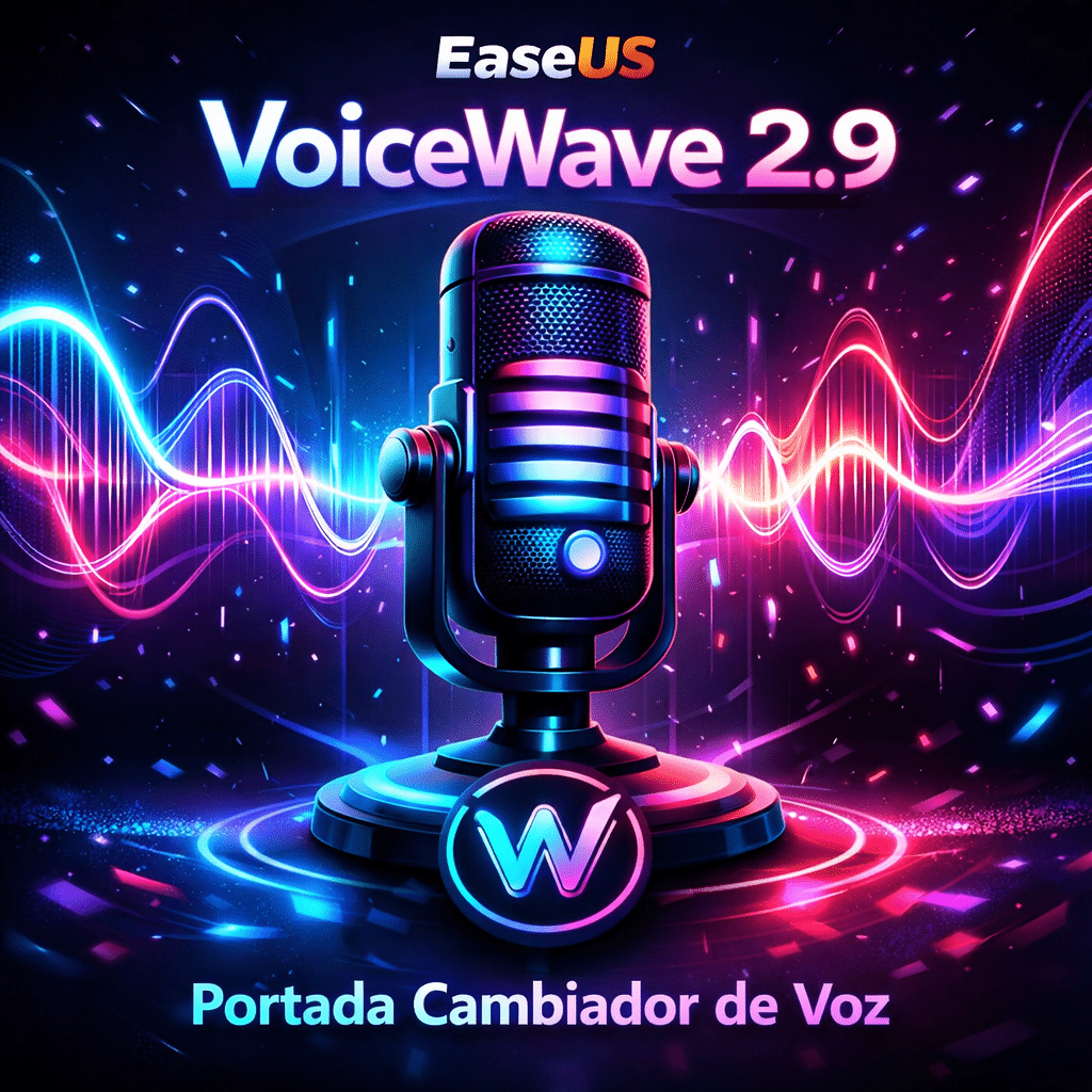 EaseUS VoiceWave 2.9 Portada Cambiador de Voz