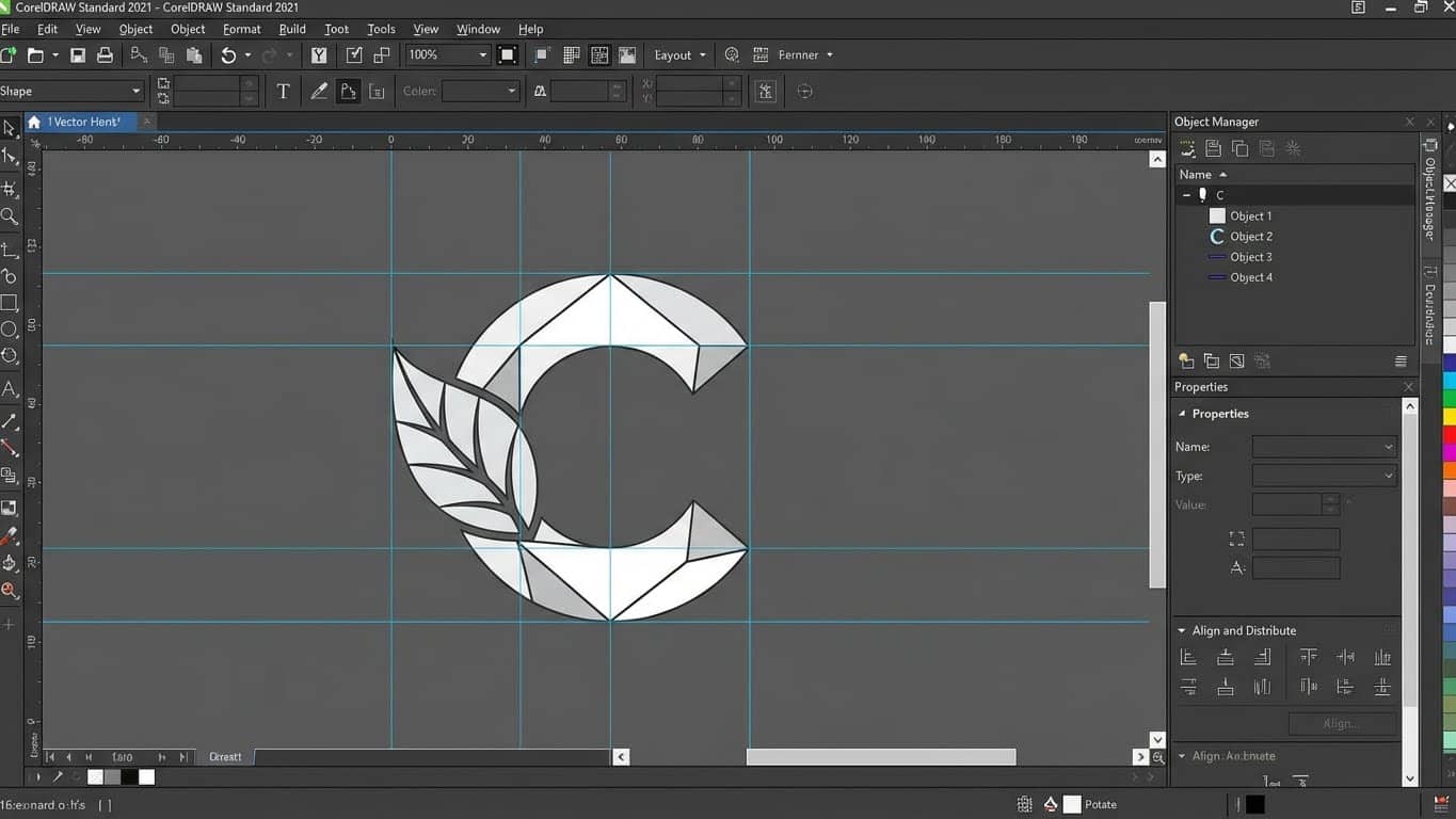 Infografía de CorelDRAW Standard 2021 con capacidades: vector, layout, edición de fotos, tipografía y gráficos web