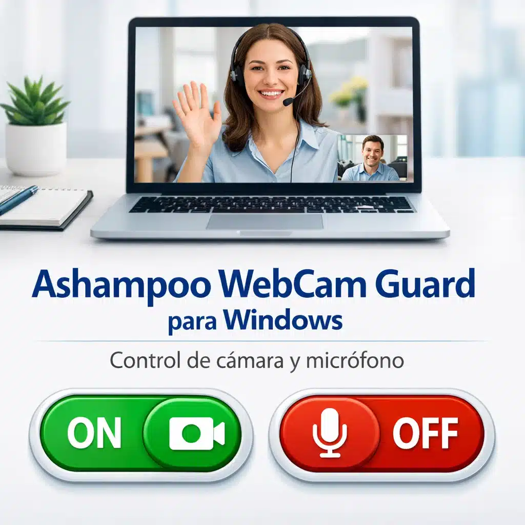 Ashampoo WebCam Guard para Windows: control de cámara y micrófono