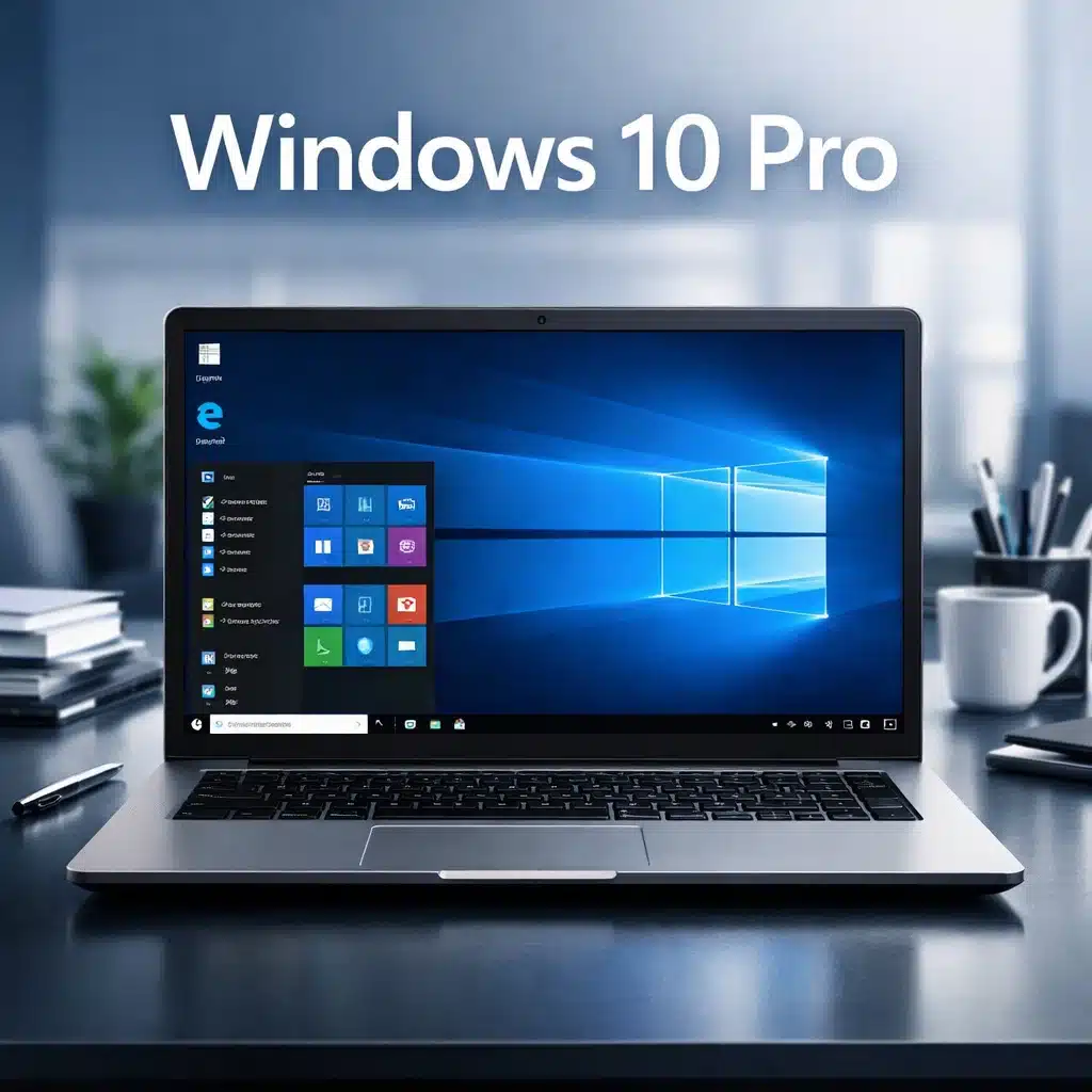 Windows 10 Pro Retail para PC: edición Pro y herramientas de trabajo