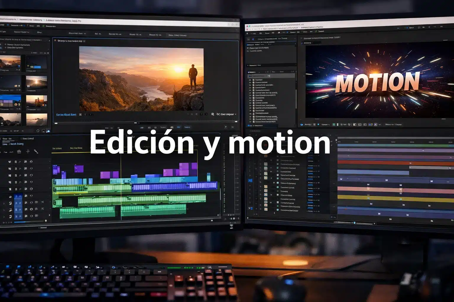 Edición de video con Premiere Pro y After Effects dentro de Creative Cloud