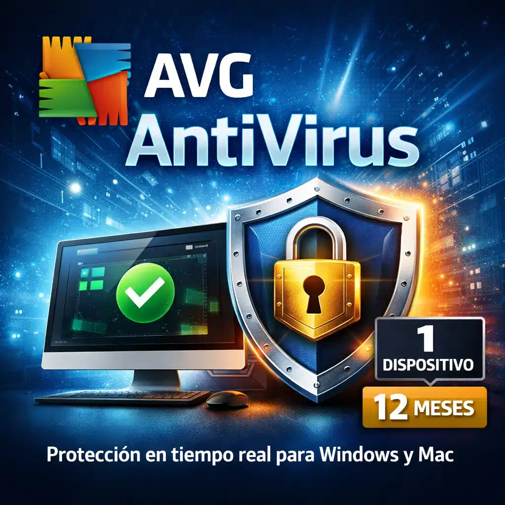 AVG AntiVirus para 1 dispositivo: protección en tiempo real para Windows y Mac