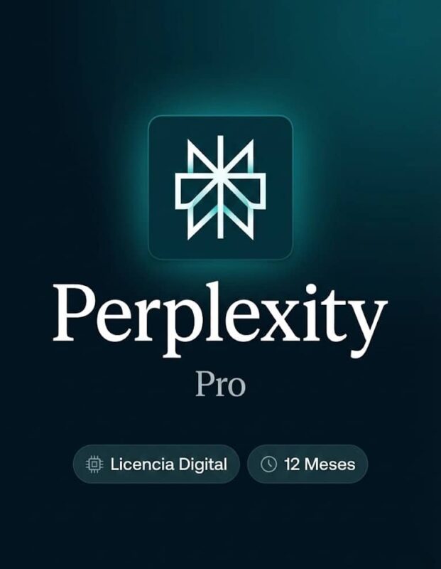 Perplexity Pro — 12 Meses — 1 Cuenta (Clave digital)