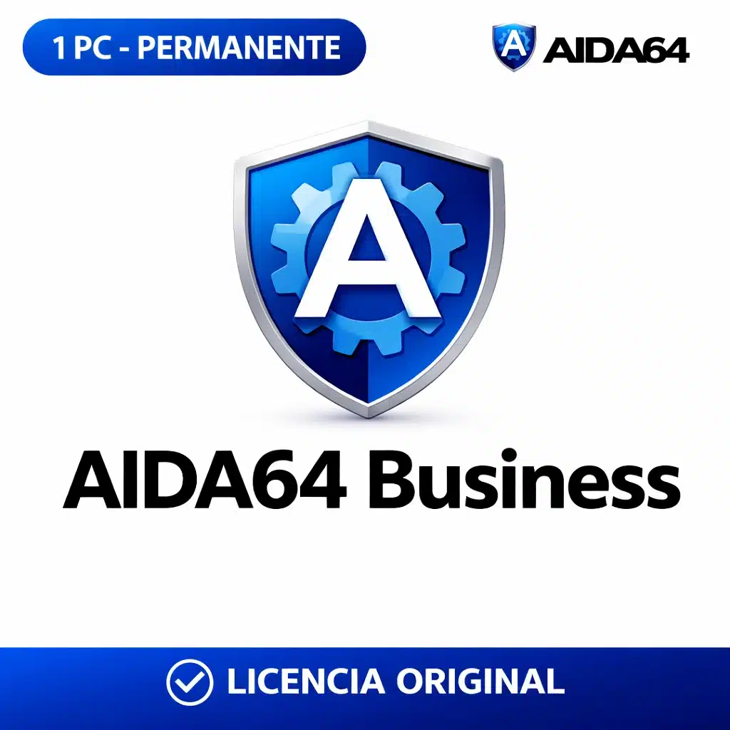 AIDA64_Business_KeyVisual_TCD AIDA64 Business - 1 PC - Licencia Digital Permanente - Imagen 1