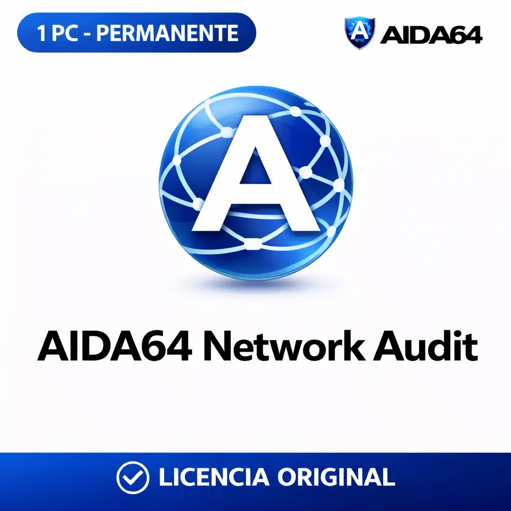 AIDA64_Network_Audit_KeyVisual_TCD AIDA64 Network Audit - 1 PC - Licencia Digital Permanente - Imagen 1