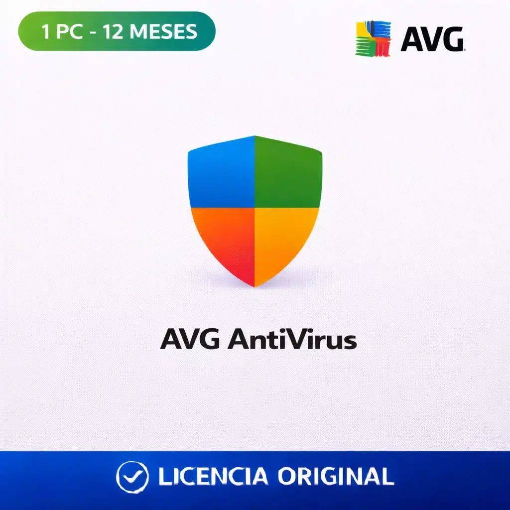 AVG_AntiVirus_KeyVisual_TCD AVG AntiVirus - 1 PC - Licencia Digital 12 Meses - Imagen 1