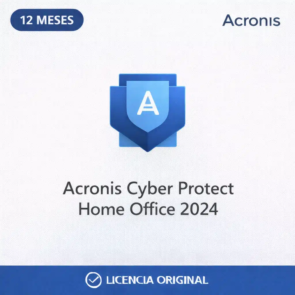 Acronis_Cyber_Protect_Home_Office_2024_12_Meses Acronis Cyber Protect Home Office 2024 - 12 Meses - Licencia - Imagen 1