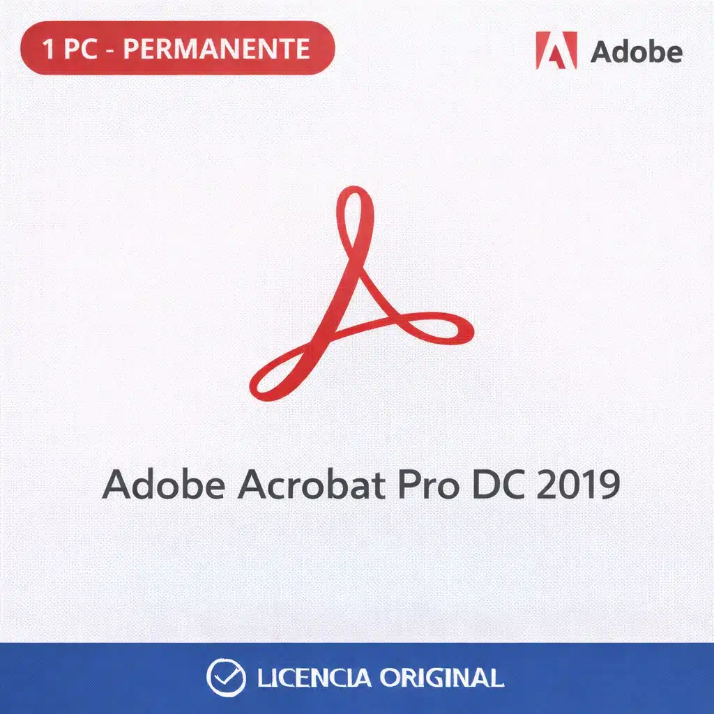 Adobe_Acrobat_Pro_DC_2019_1PC_Permanente (1) Adobe Acrobat Pro DC 2019 - 1 Pc - Licencia Permanente - Imagen 1