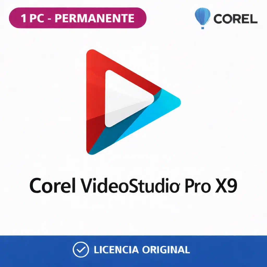 Corel VideoStudio Pro X9 - 1 PC - Licencia Digital Permanente - Imagen 1