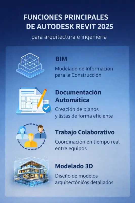 Autodesk Revit 2025 – 1 PC – Licencia Digital 1 Año