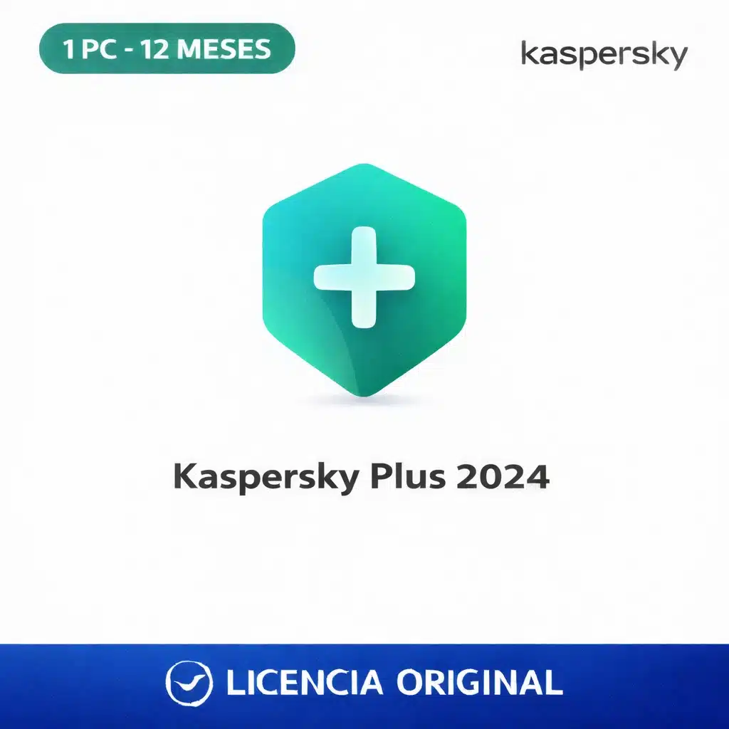 Kaspersky_Plus_2024_1PC_12Meses_KeyVisual Kaspersky Plus 2024 - 1 PC - 12 Meses - Imagen 1