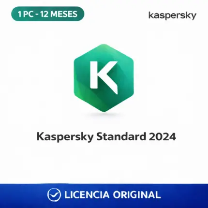 Kaspersky Standard 2024 - 1 PC - 12 Meses