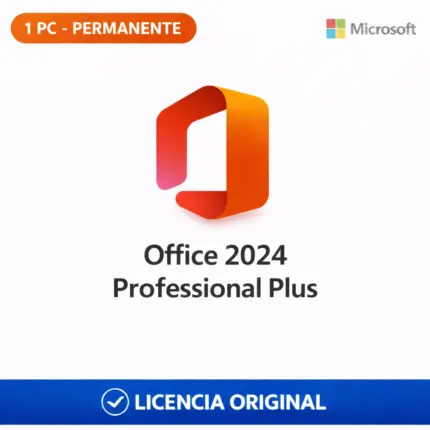 Microsoft Office 2024 Professional Plus - 1 PC - Activación Telefónica