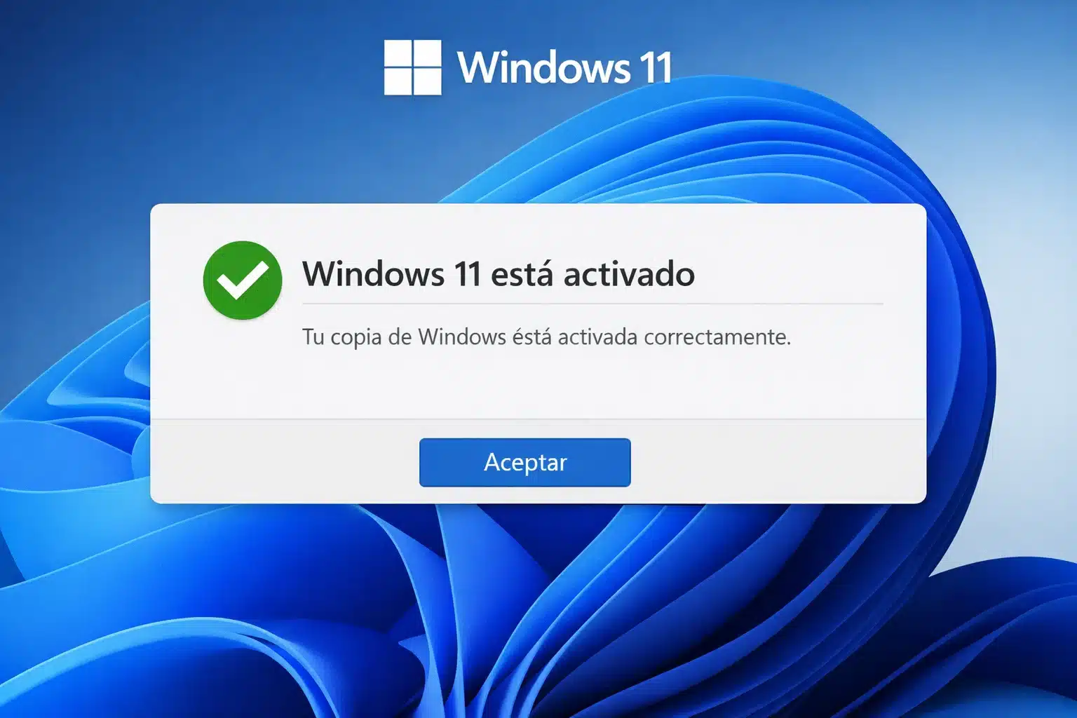 Verificación de Windows activado