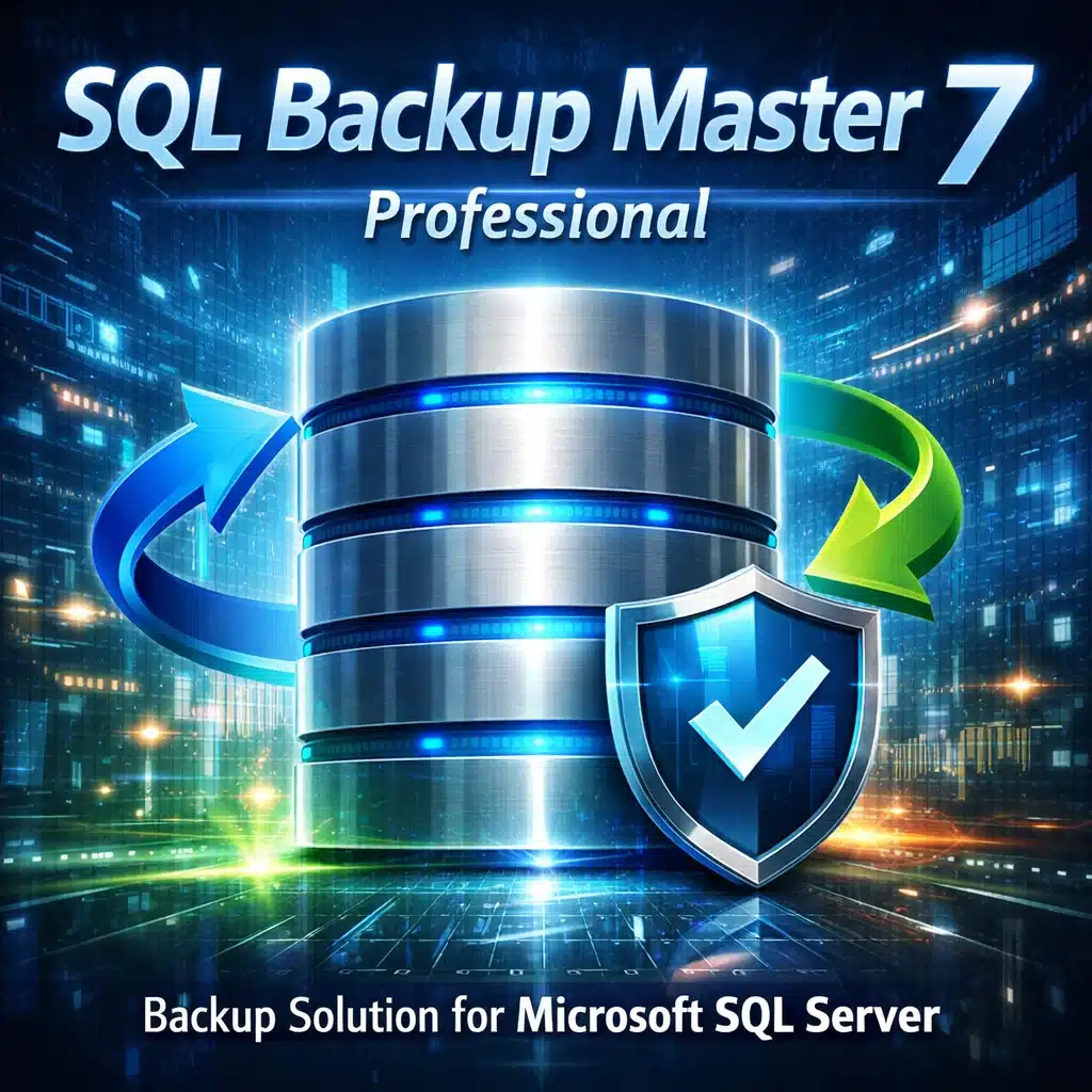 SQL Backup Master 7 Professional para 1 PC, herramienta de backups automáticos para Microsoft SQL Server