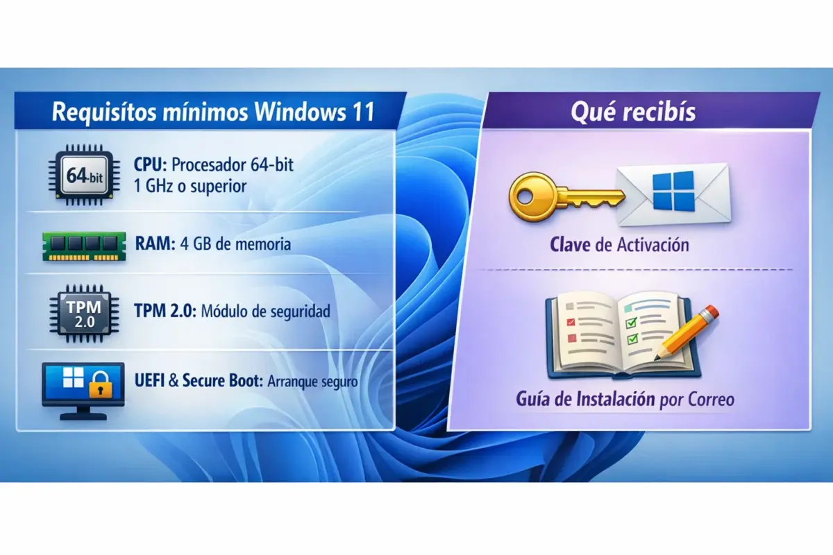 Windows 11 Pro Retail – 5Pc – Licencias Permanentes