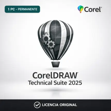 CorelDRAW Technical Suite 2025 - 1 Pc - Licencia Permanente