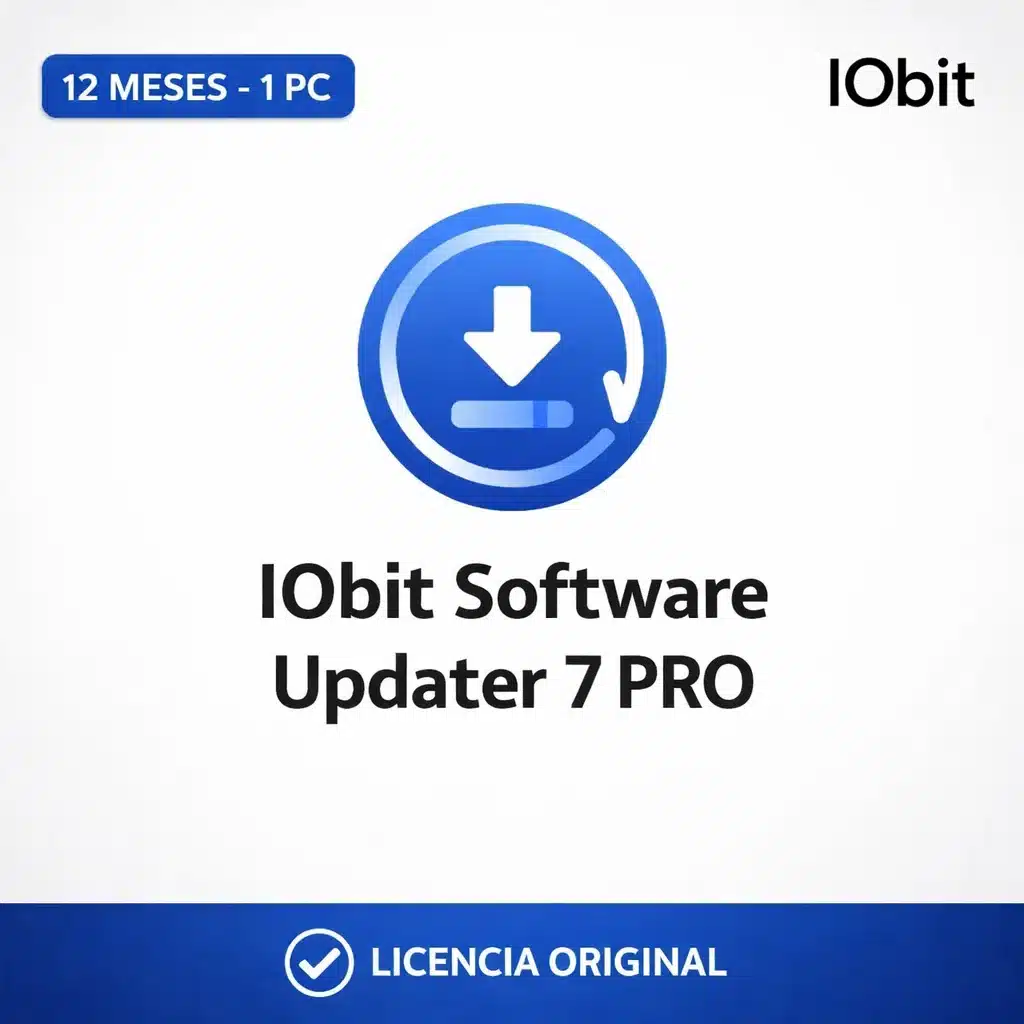 task_01khw65ns4ejr9brvjj6wb12bt_1771546297_img_0 IObit Software Updater 7 PRO - 12 Meses - 1 PC - Licencia - Imagen 1