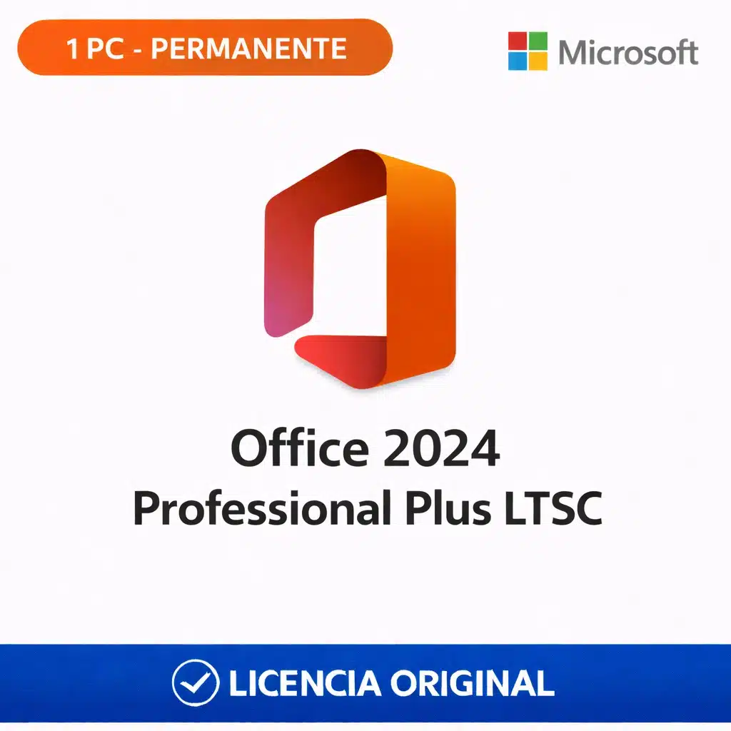 Microsoft Office 2024 Professional Plus LTSC - 1 PC - Permanente - Tu ...