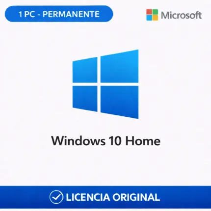 Windows 10 Home Retail - 1 PC - Permanente