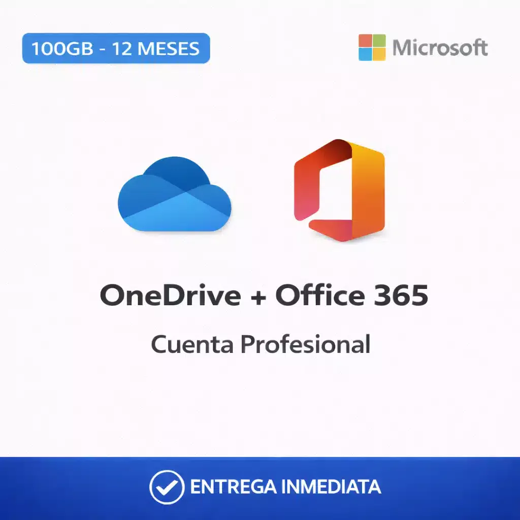 onedrive365 Microsoft OneDrive 100GB + Office 365 Pro - 12 Meses (Cuenta) - Imagen 1