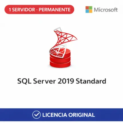 SQL Server 2019 Standard - 1 Servidor - Permanente