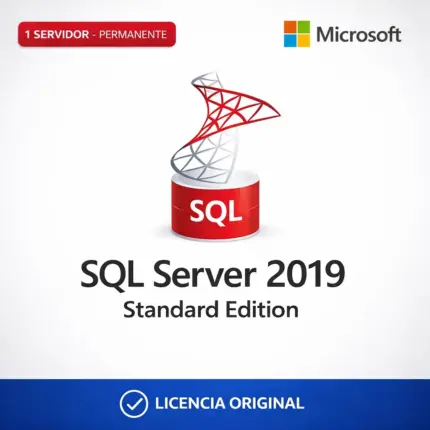 SQL Server 2019 Standard - 1 Servidor - Permanente