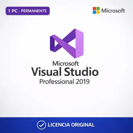Visual Studio 2019 Professional - 1 PC - Permanente