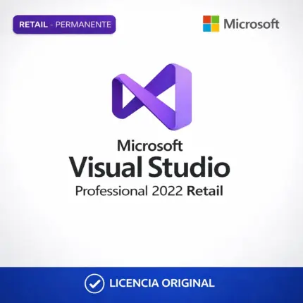 Visual Studio 2022 Professional Retail - 1 PC - Permanente