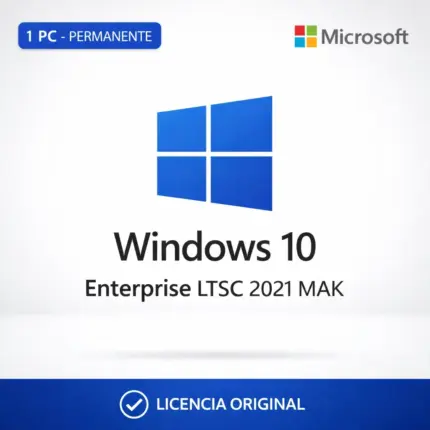 Windows 10 Enterprise LTSC 2021 MAK - 1 PC - Permanente