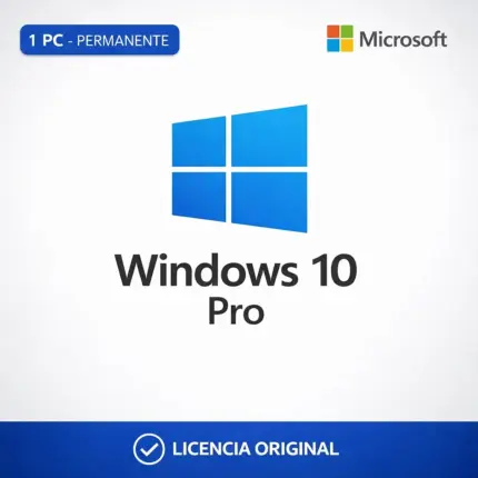 Windows 10 Pro Retail - 1Pc - Licencia Permanente