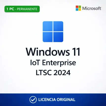Windows 11 IoT Enterprise LTSC 2024 - 20 Pc -Licencia Permanente