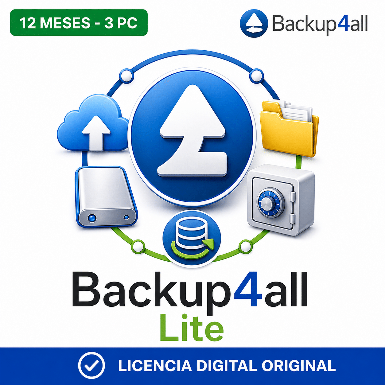 backup4all-lite-3-pc-12-meses-portada-ia Backup4all Lite - 3 PC - Licencia Digital 12 Meses - Imagen 1