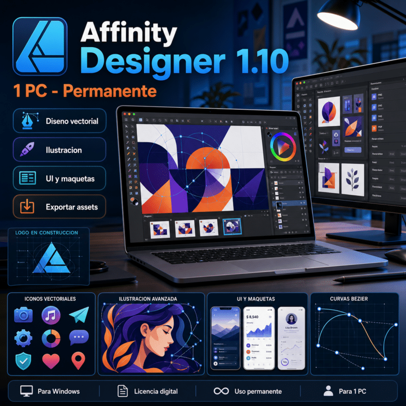 Affinity Designer 1.10 - 1 PC - Licencia Digital Permanente - Hero galeria