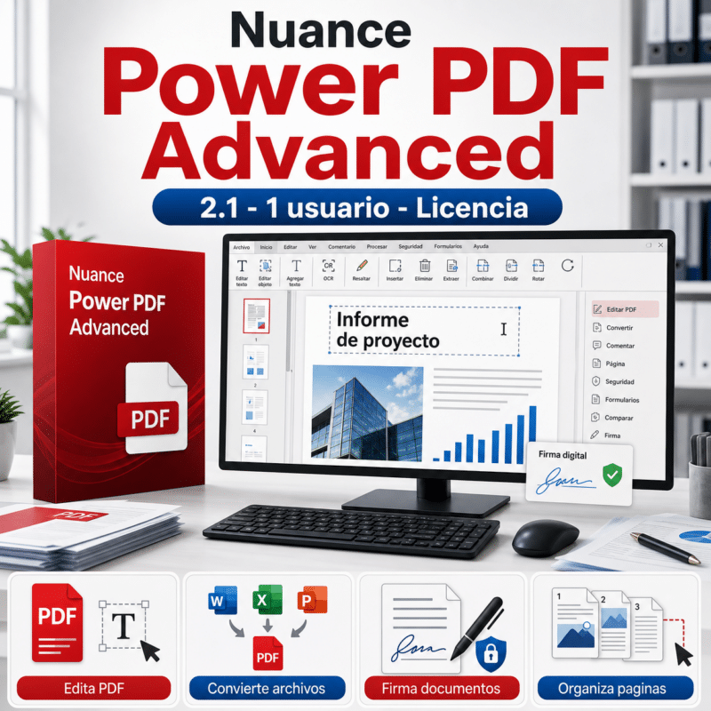 Nuance Power PDF Advanced 2.1 - 1 Usuario - Licencia - Hero galeria