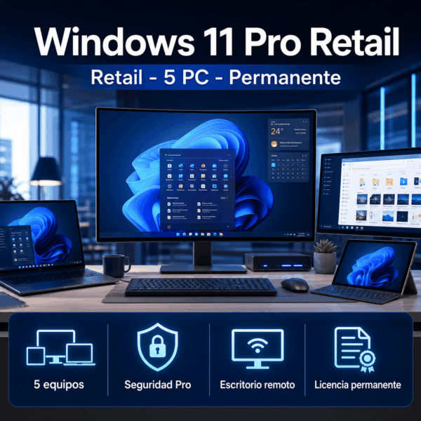Windows 11 Pro Retail - Hero galeria