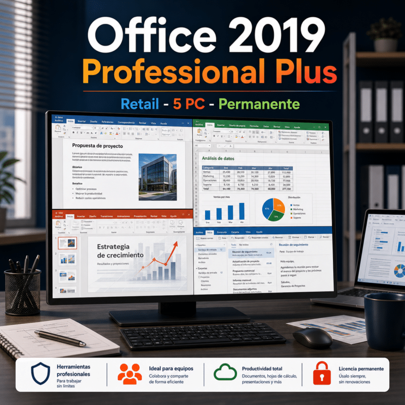 Office 2019 Professional Plus Retail - Hero galeria