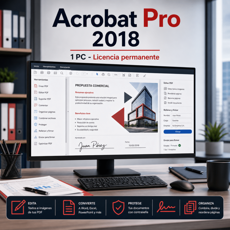 Adobe Acrobat Pro 2018 - Hero galeria