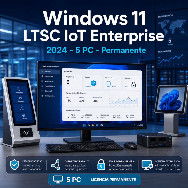 Windows 11 LTSC IoT Enterprise 2024 - Hero galeria