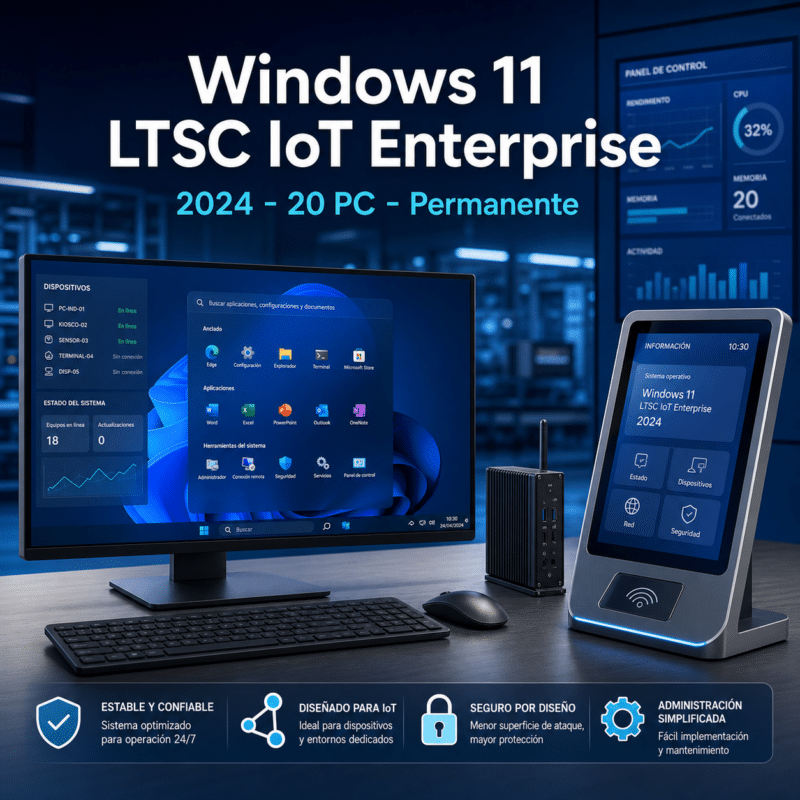 Windows 11 LTSC IoT Enterprise 2024 - Hero galeria