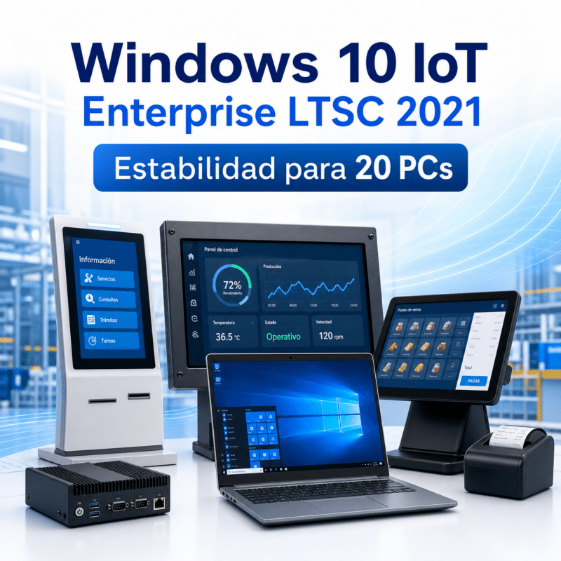 Windows 10 IoT Enterprise LTSC 2021 - Hero galeria