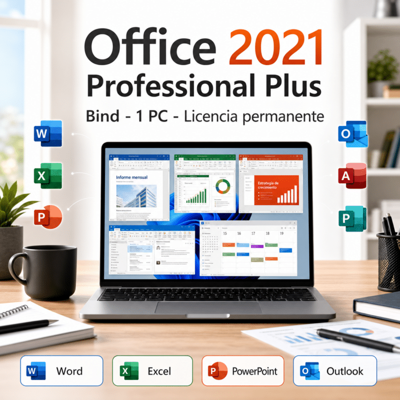 Office 2021 Professional Plus Bind - 1 Pc - Licencia Permanente - Hero galeria